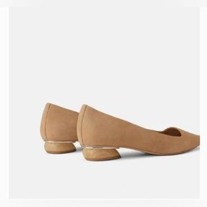 Zara Beige Flats